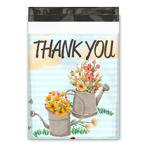 Watering Can Poly Mailers 10x13 Pack of 25 - Picture 1 of 4